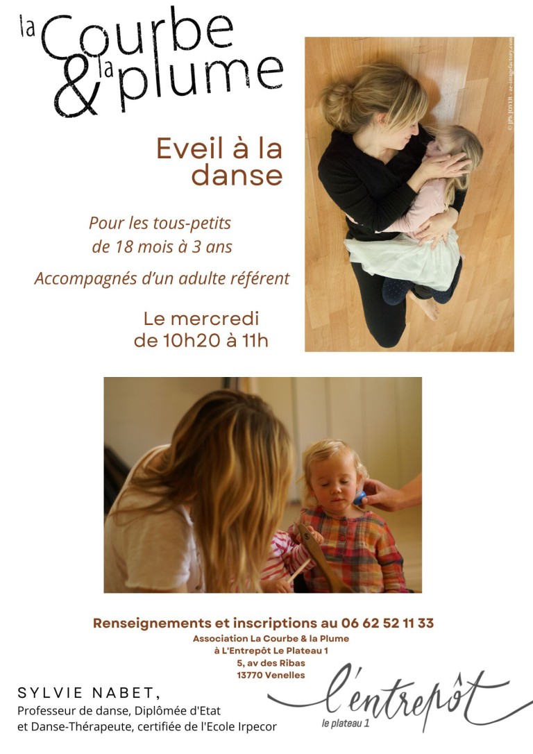 un atelier tout doux : l'éveil à la danse